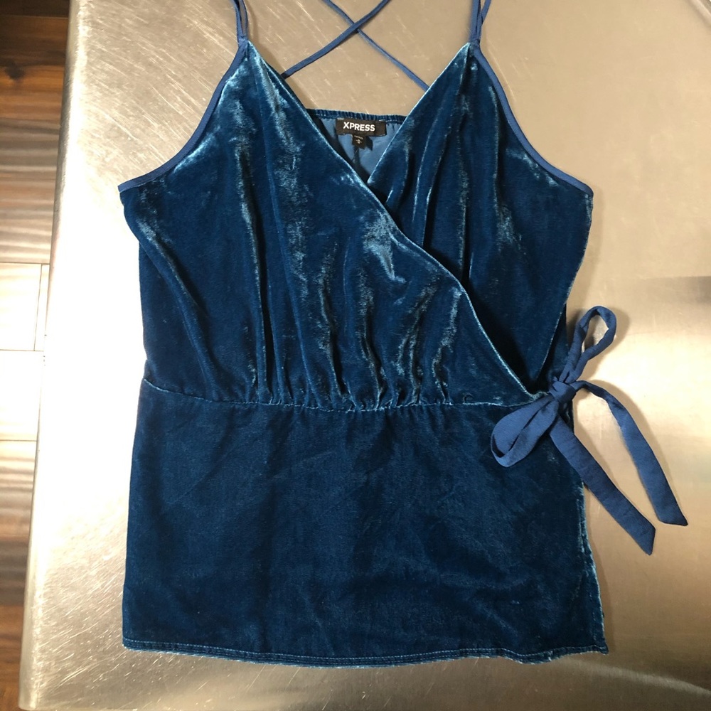 Express velour tank